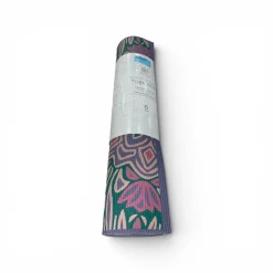 Used Gaiam Yoga Mat Turquoise And Purple