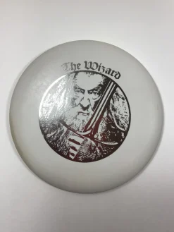 Used Gateway FOSSIL WIZARD Disc Golf Putter White 175g