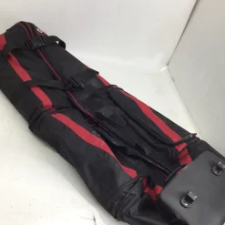 Used GB PADDED WHEELED SOFT TRAVEL BAG Travel Bag Red And Black