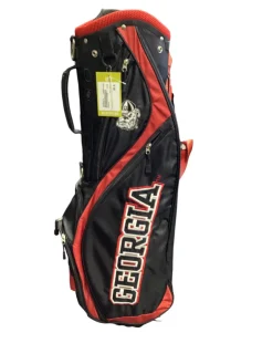 Used GEORGIA Mens Stand Bag Black
