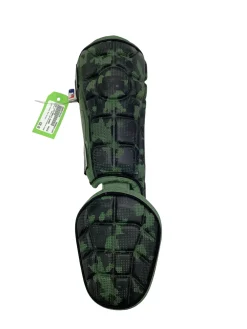 Used G-Form LHB SHIN/ANKLE GUARD Field Equipment Black And Green
