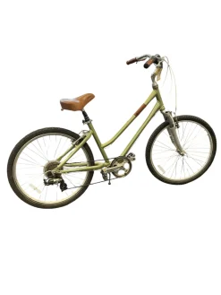 Used Giant SUEDE METRO Hybrid/City Bike Womens Green 53-55cm - MD Frame