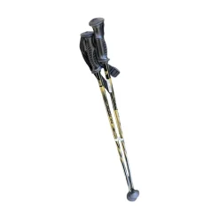 Used GIPRON SKI POLES Mens DH Ski Pole Tan 115 cm / 46 in