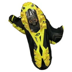 Used Giro EU 45.5 Bike Shoes Adult Yellow Senior 11.5