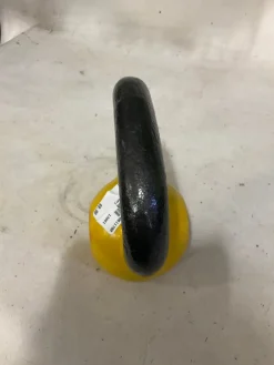 Used GoFit Kettle Dumbbell (Each) Yellow 10 lb