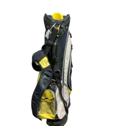 Used Golden Bear GOLF STAND BAG Mens Stand Bag Navy Blue