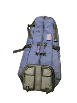 Used GOLF TRAVEL BAG Travel Bag Navy Blue