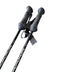 Used Goode 7101 COMPOSITE SKI POLES Mens DH Ski Pole Black 120 cm / 48 in