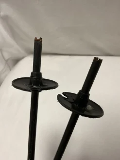 Used GOODE COMPOSITE XC SKI POLES Mens XC Ski Poles Black 120 cm / 48 in