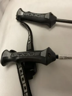 Used GOODE COMPOSITE XC SKI POLES Mens XC Ski Poles Black 120 cm / 48 in