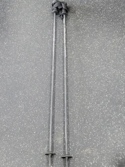 Used Goode EXTREME COMPOSITE Mens DH Ski Pole Black 115 cm / 46 in