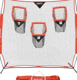 Used GO SPORTS 6X6 FOOTBALL THROWING NET FB Training Aid