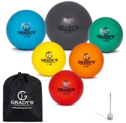 Used GRADYS PITCHING SCHOOL PLYO BALLS BB/SB Training Aid