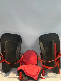 Used Grays Field Hockey SHIN GUARDS AND ARM/HAND PADS FH Shin Guards Red 20