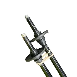 Used GRIPON SUBLIGRAP TECH SKI POLES Mens DH Ski Pole Black 125 cm / 50 in