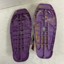 Used GRIZZLY LITTLE BEAR Snowshoes Boys Purple 15"