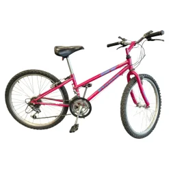 Used GT FLAME Mountain Bike Girls Purple 24"