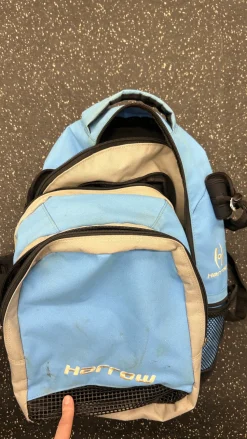 Used Harrow FH Player Carry Bag Royal Blue