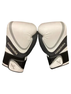 Used Hayabusa Boxing Gloves White MD