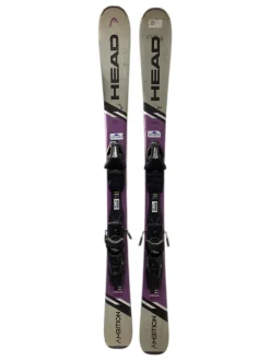 Used Head AMBITION Girls DH Ski/Binding Grey 130 cm