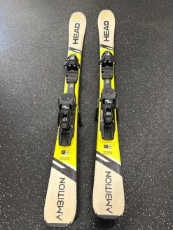Used Head AMBITION Mens DH Ski/Binding Yellow 140 cm