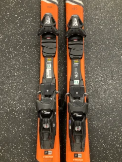Used Head AMBITION SKIS Mens DH Ski/Binding Orange 150 cm