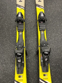 Used Head AMBITION SKIS Mens DH Ski/Binding Yellow 140 cm