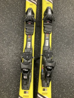 Used Head AMBITION SKIS Mens DH Ski/Binding Yellow 140 cm