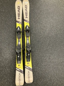 Used Head AMBITION SKIS Mens DH Ski/Binding Yellow 140 cm