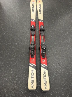 Used Head AMBITION SKIS Mens DH Ski/Binding Red 170 cm