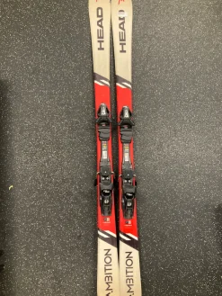Used Head AMBITION SKIS Mens DH Ski/Binding Red 170 cm