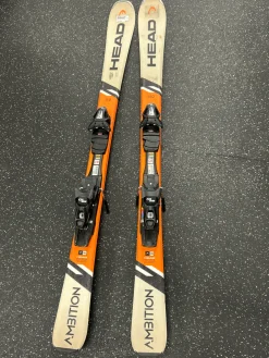 Used Head AMBITION SKIS Mens DH Ski/Binding Orange 150 cm