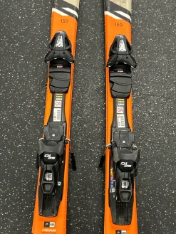 Used Head AMBITION SKIS Mens DH Ski/Binding Orange 150 cm