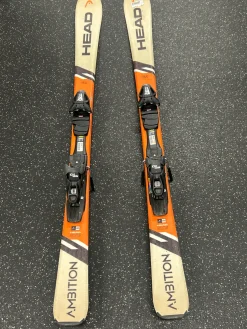 Used Head AMBITION SKIS Mens DH Ski/Binding Orange 150 cm