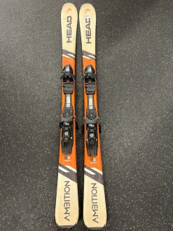 Used Head AMBITION SKIS Mens DH Ski/Binding Orange 150 cm