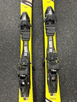 Used Head AMBITION SKIS Mens DH Ski/Binding Yellow 140 cm