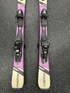 Used Head AMBITION Womens DH Ski/Binding Purple 130 cm