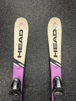 Used Head AMBITION Womens DH Ski/Binding Purple 130 cm