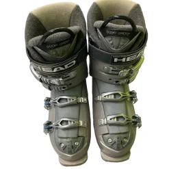 Used Head EDGE 9.7 Womens DH Ski Boot Grey 245 MP - M06.5 - W07.5