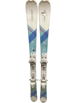Used Head JOY X Girls DH Ski/Binding White 127 cm