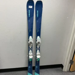 Used Head PURE JOY Womens DH Ski/Binding Royal Blue 148 cm