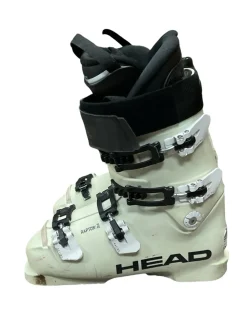 Used Head RAPTOR 70 RS Mens DH Ski Boot White 260 MP - M08 - W09
