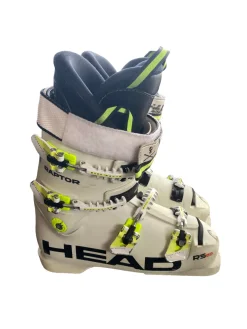 Used Head RS80 Mens DH Ski Boot White 275 MP - M09.5 - W10.5