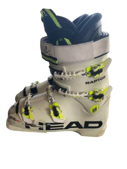 Used Head RS80 Mens DH Ski Boot White 275 MP - M09.5 - W10.5