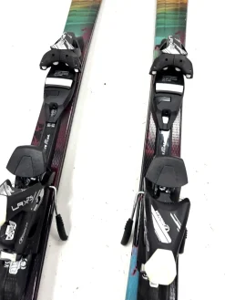 Used Head SUPER POWER Boys DH Ski/Binding Black 137 cm