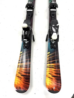Used Head SUPER POWER Boys DH Ski/Binding Black 137 cm