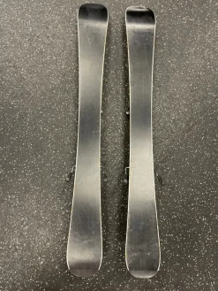 Used Head SUPER SHAPE TEAM Boys DH Ski/Binding Yellow 87 cm