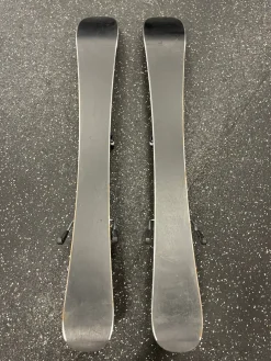 Used Head SUPER SHAPE TEAM Boys DH Ski/Binding Yellow 77 cm