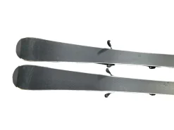 Used Head SUPER SHAPE TEAM Boys DH Ski/Binding Yellow 127 cm