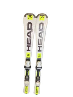 Used Head TEAM Boys Skis Only White 127 cm